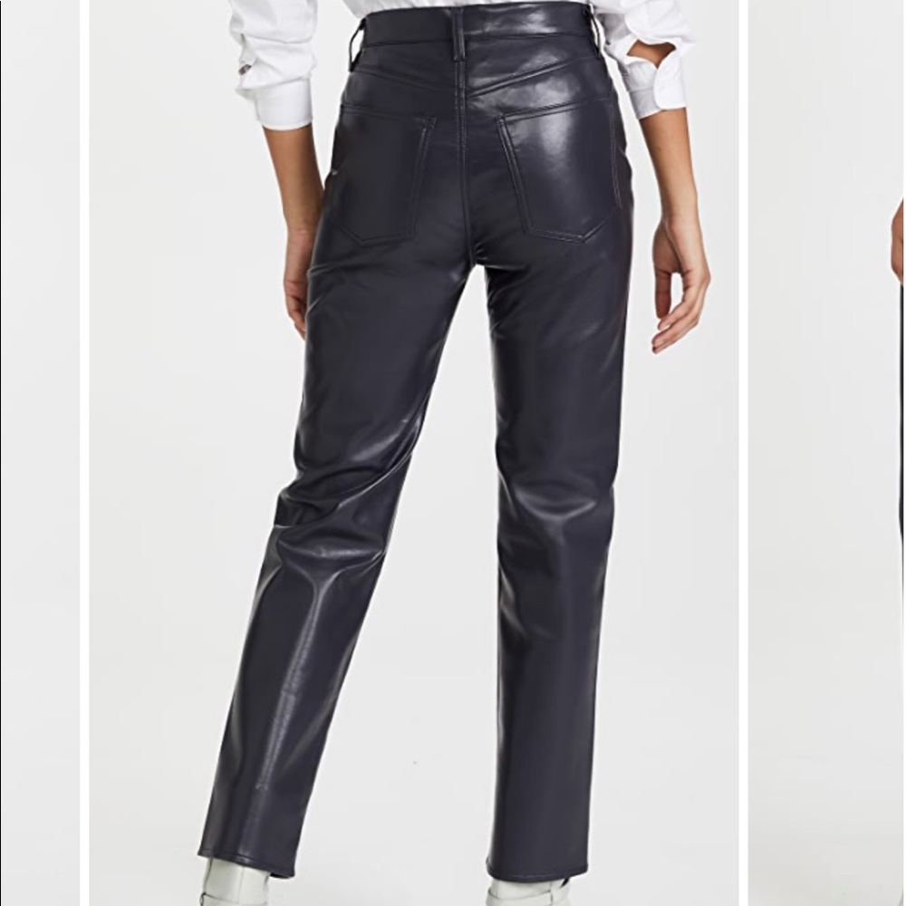 AGOLDE
Recycled Leather 90's Pinch Waist Shadow size: 26